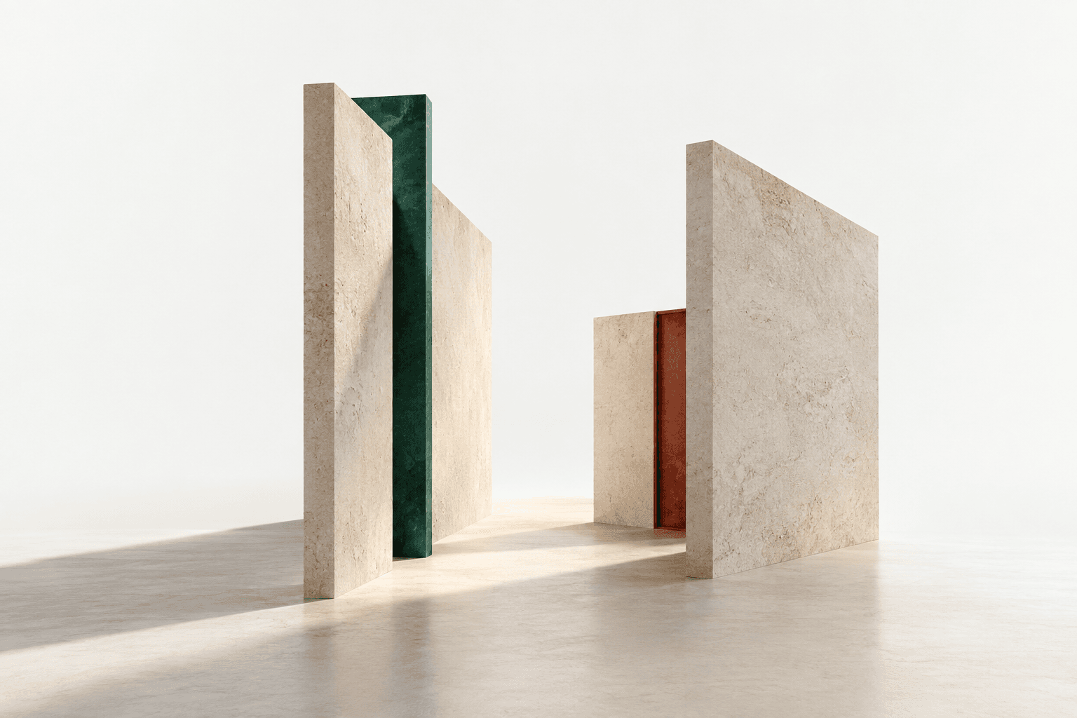 Abstract editorial concept — not a property photograph